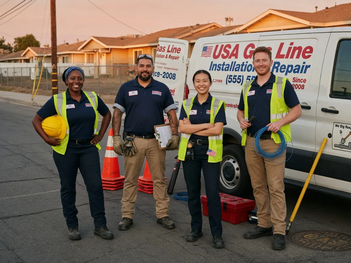 Gas Line Installation company in Vale, SD